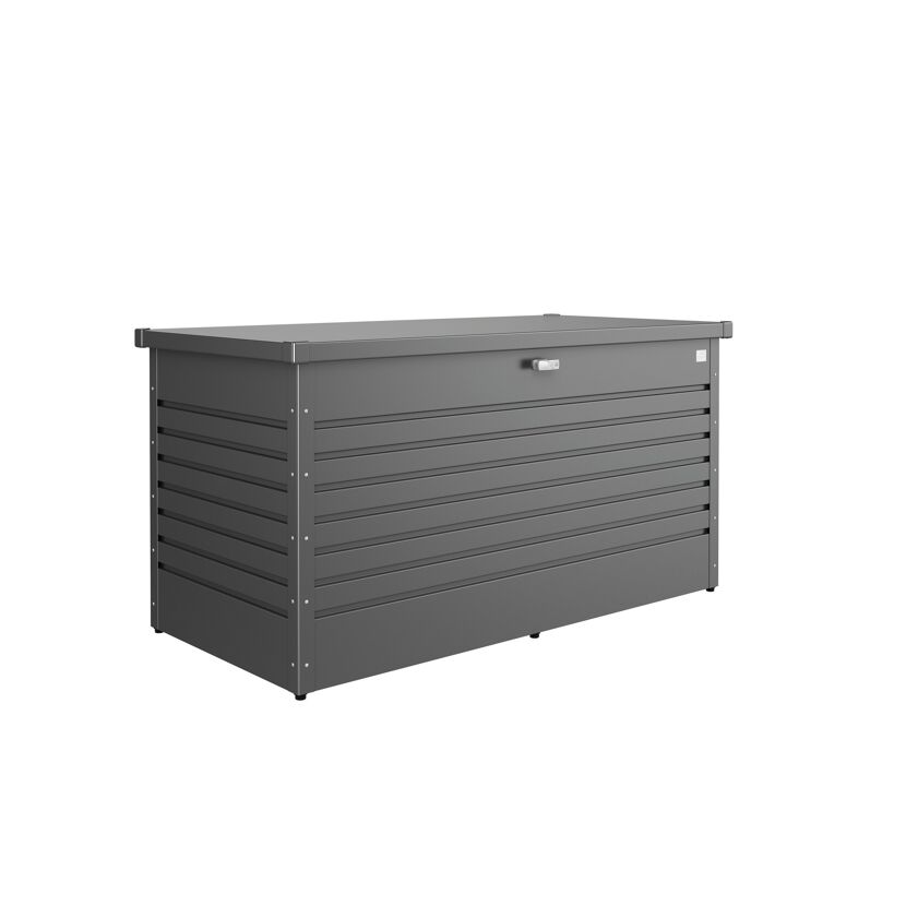 Gartenbox 'FreizeitBox 160' Stahl dunkelgrau 160 x 83 x 79 cm