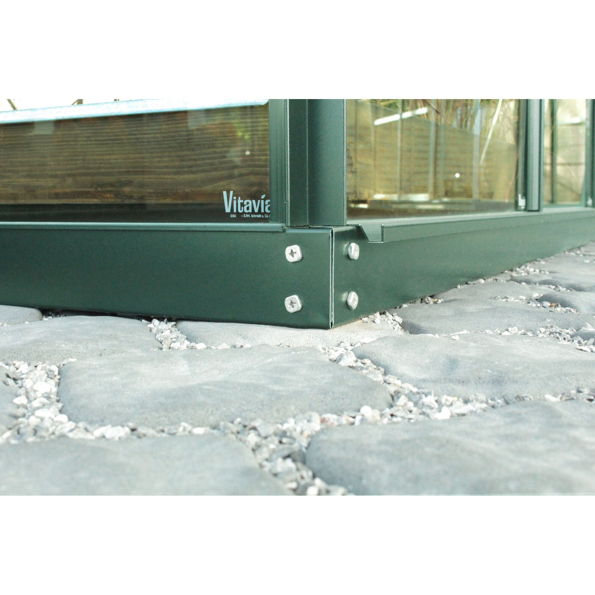 Gewächshausfundament Vitavia 5200, 6 cm, grün