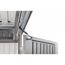 Gerätehaus 'HighLine H1' silbern Doppeltür 275 x 155 x 222 cm