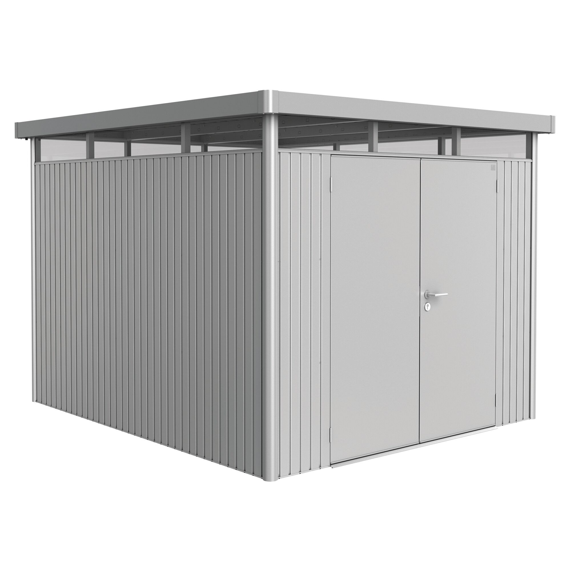 Gerätehaus HighLine H5 silber