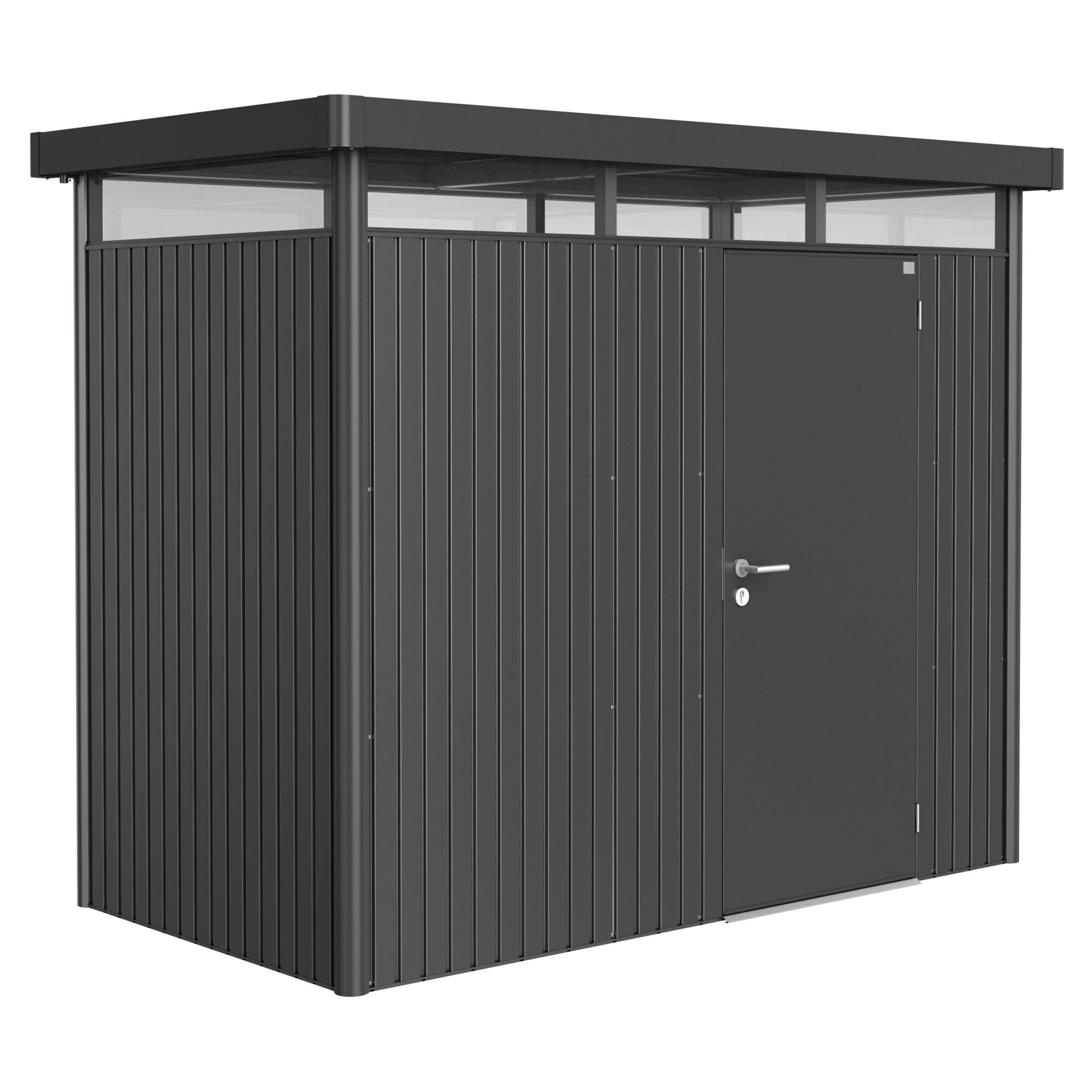 Gerätehaus HighLine H1 in Anthrazit