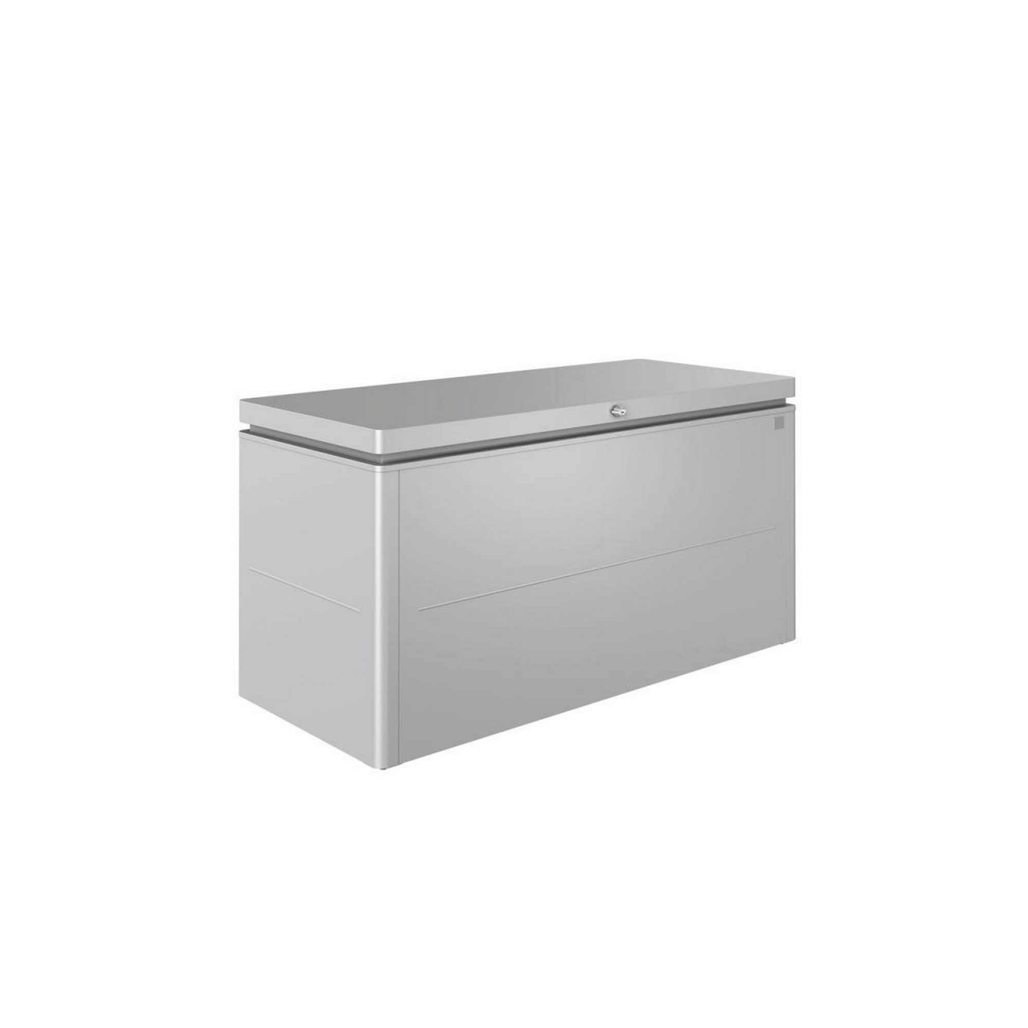 Aufbewahrungsbox 'LoungeBox 160' silber metallic 160 x 70 x 83,5 cm + product picture