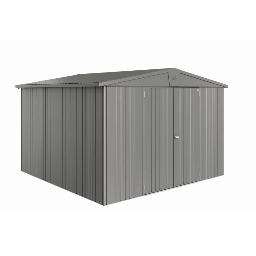 Gerätehaus 'Europa 7' 316 x 300 cm Quarzgrau metallic