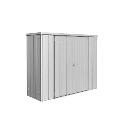 2. Bild von Geräteschrank 3, 227 x 83 cm Silber metallic