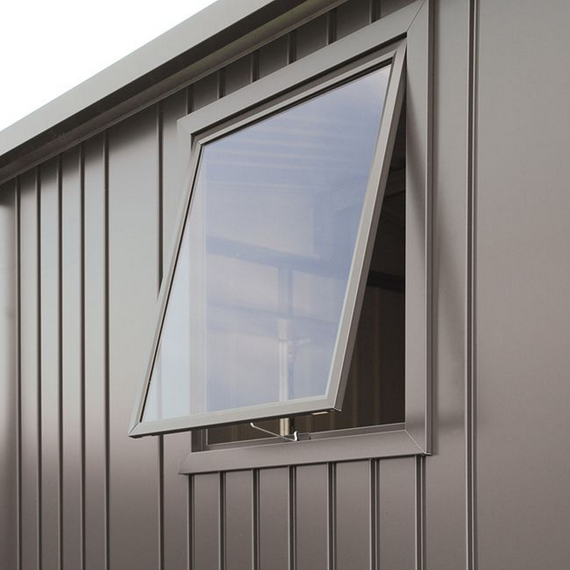 Fenster quarzgrau-metallic 50 x 60 cm für Gerätehaus 'Europa' + product picture