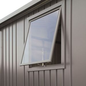 Fenster quarzgrau-metallic 50 x 60 cm für Gerätehaus 'Europa'