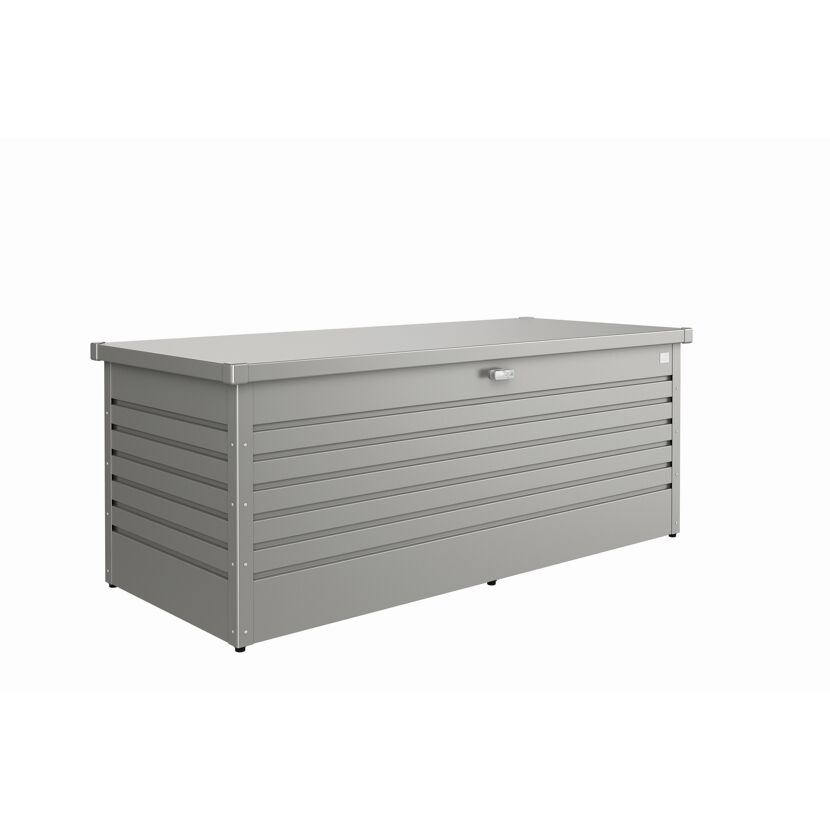 Gartenbox 'FreizeitBox 180' Stahl grau 181 x 71 x 79 cm