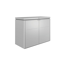 Gartenschrank 'HighBoard 200' silber metallic 200 x 84 x 127 cm