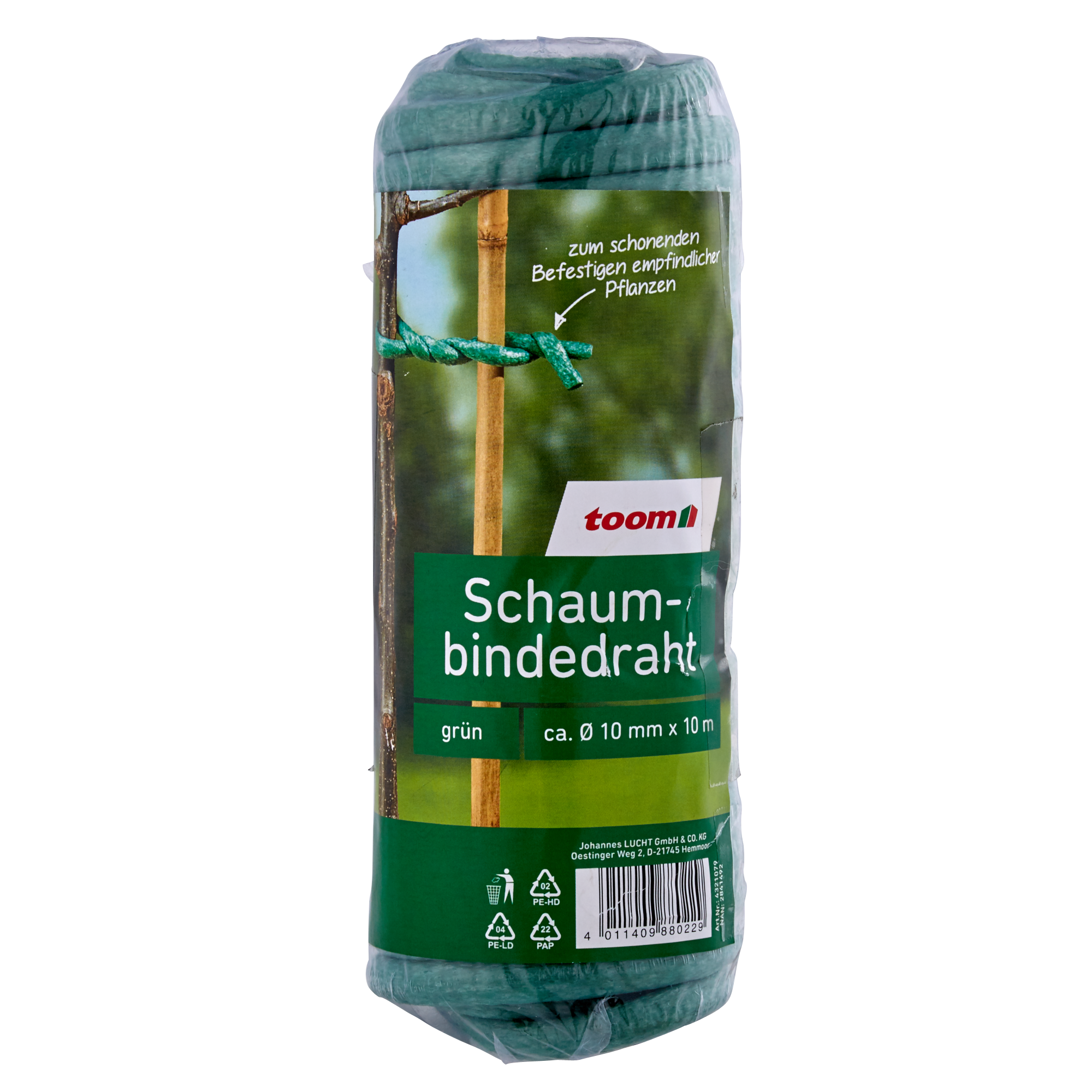 Schaumbindedraht grün 1000 cm + product picture