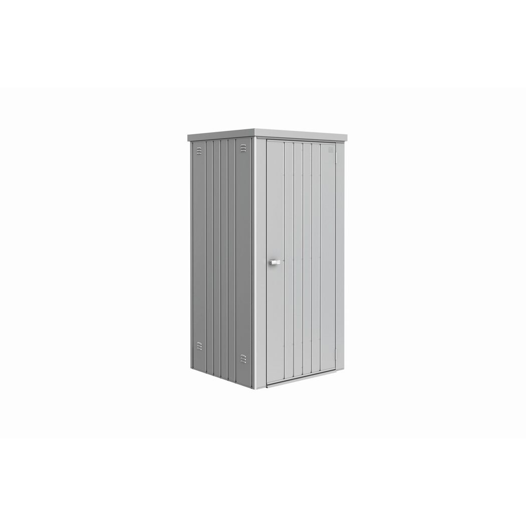 Geräteschrank silber metallic