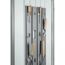 Geräteschrank quarzgrau metallic 93 x 83 x 182,5 cm
