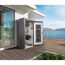 Geräteschrank dunkelgrau metallic 93 x 83 x 182,5 cm