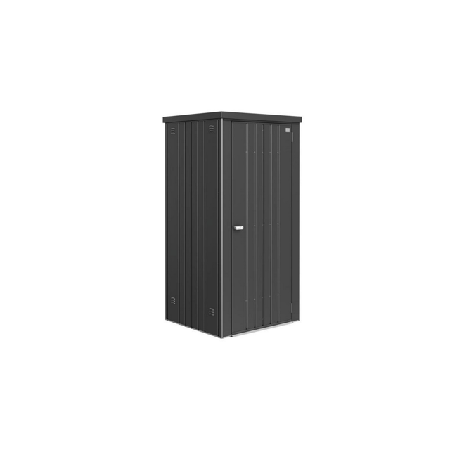 Bild von Geräteschrank dunkelgrau metallic 93 x 83 x 182,5 cm