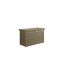 Gartenbox 'FreizeitBox 100' Stahl bronzefarben 101 x 61 x 46 cm