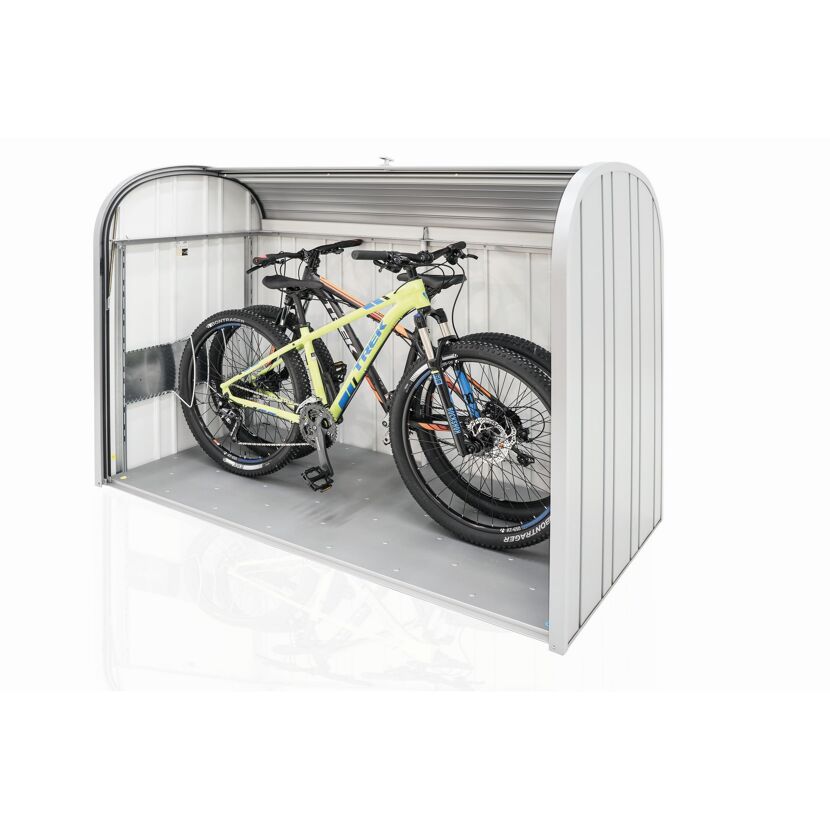Zwei Fahrräder in einem Fahrradhalter