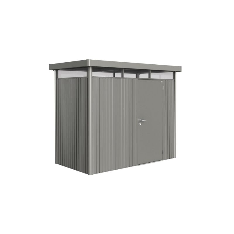 - 16 % BiohortGerätehaus 'HighLine 1' 275 x 155 cm Quarzgrau metallic 1.579,00 €1.899,00 €Lieferung nach HauseBestellbar in Troisdorf