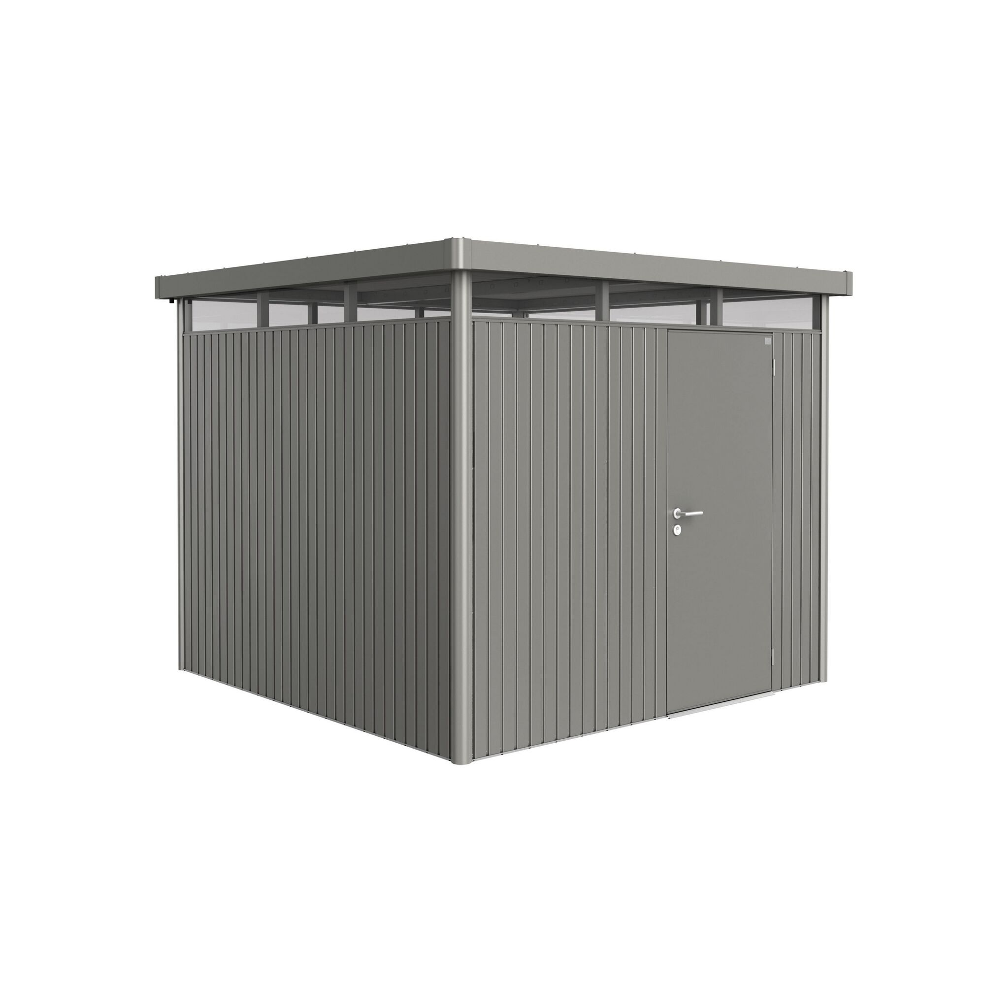 Gerätehaus 'HighLine 4' in Quarzgrau metallic