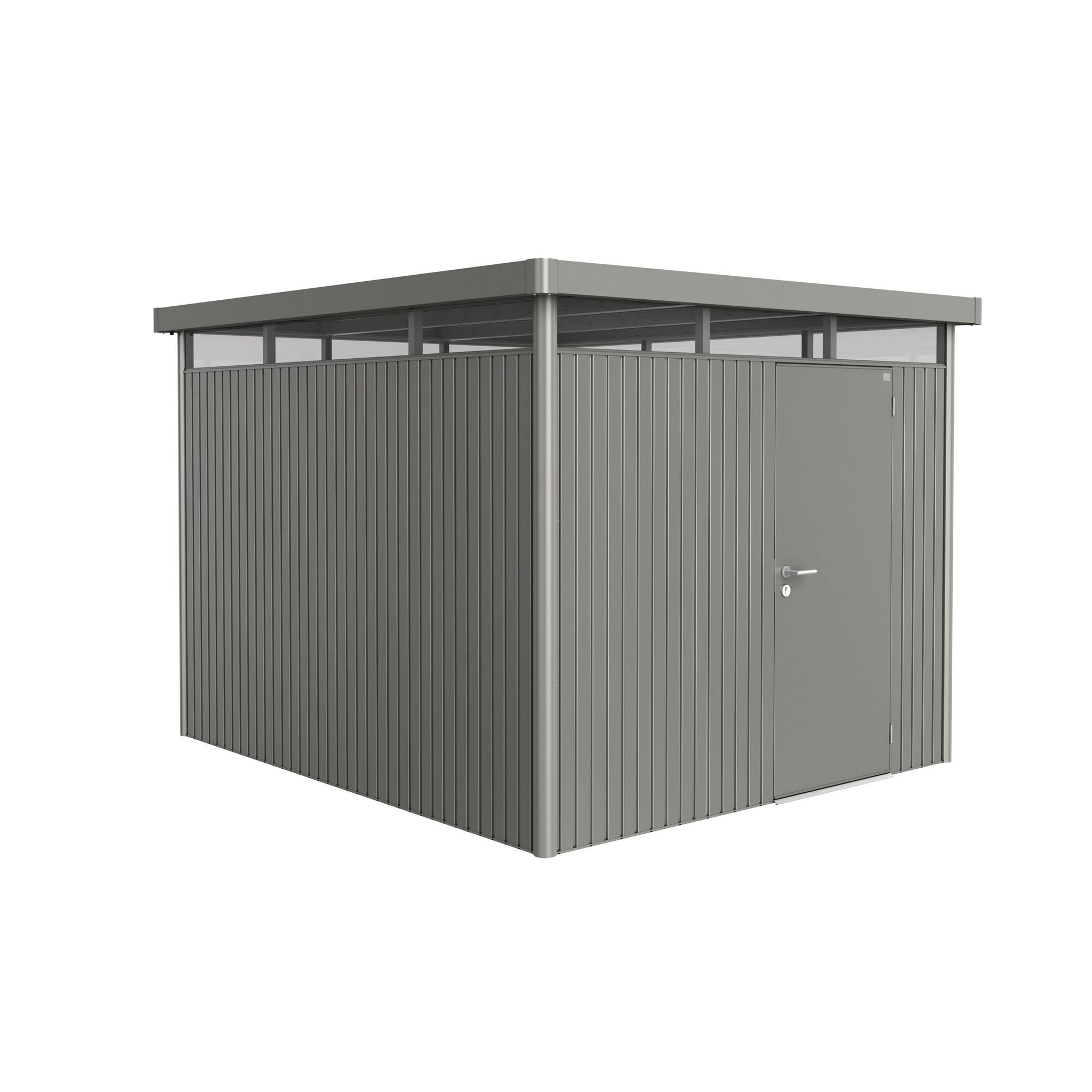 Gerätehaus 'HighLine 5' Quarzgrau metallic