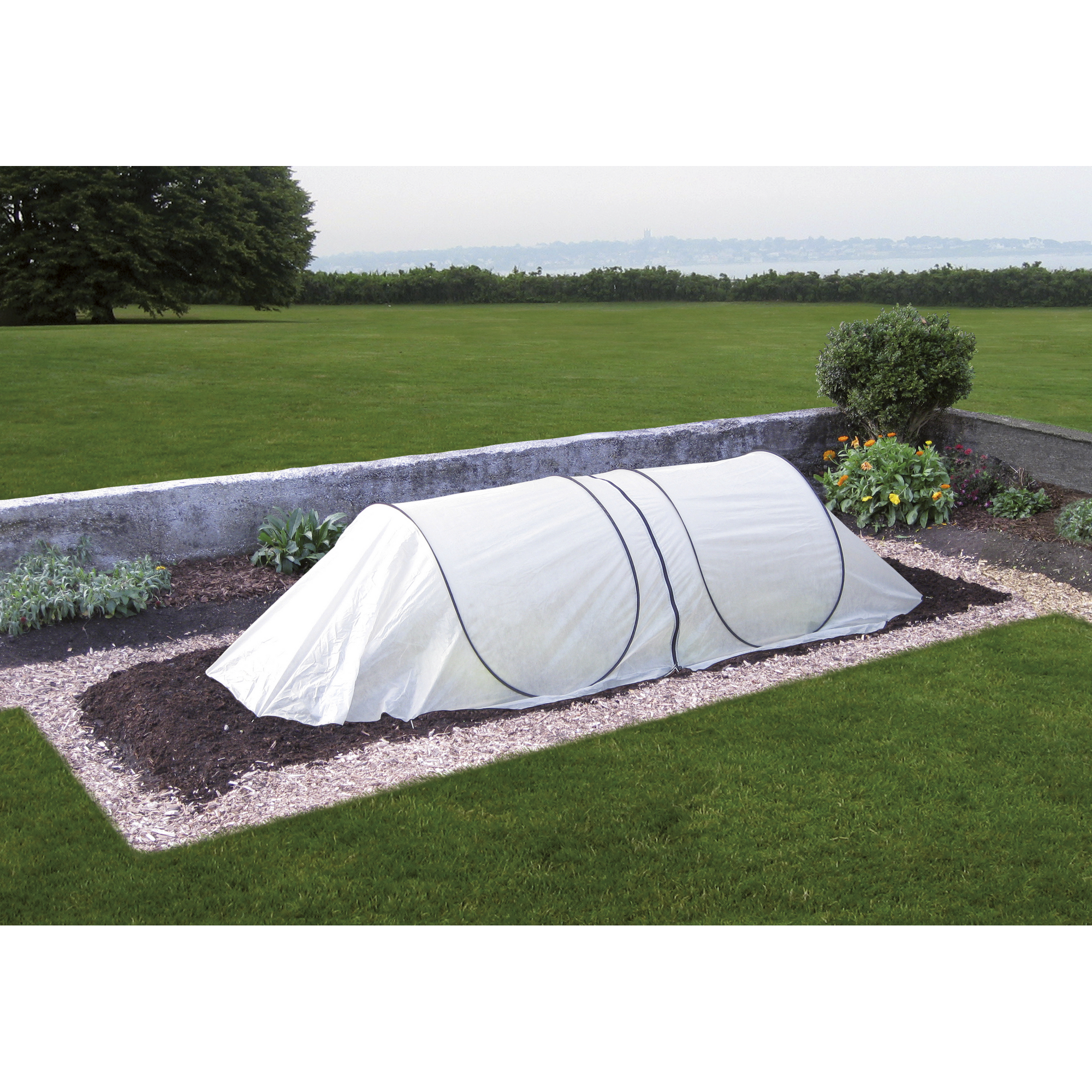 Pflanzenschutztunnel 'GardenGuard' 1,52 m² 150 x 80 x 300 cm weiß + product picture