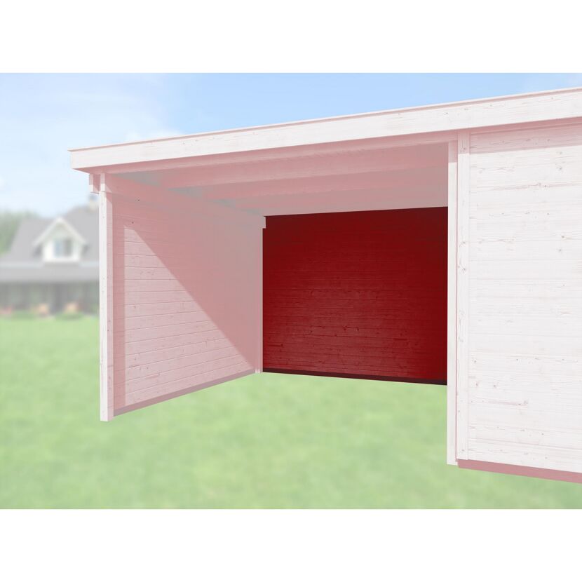 Rückwand 300 cm schwedenrot