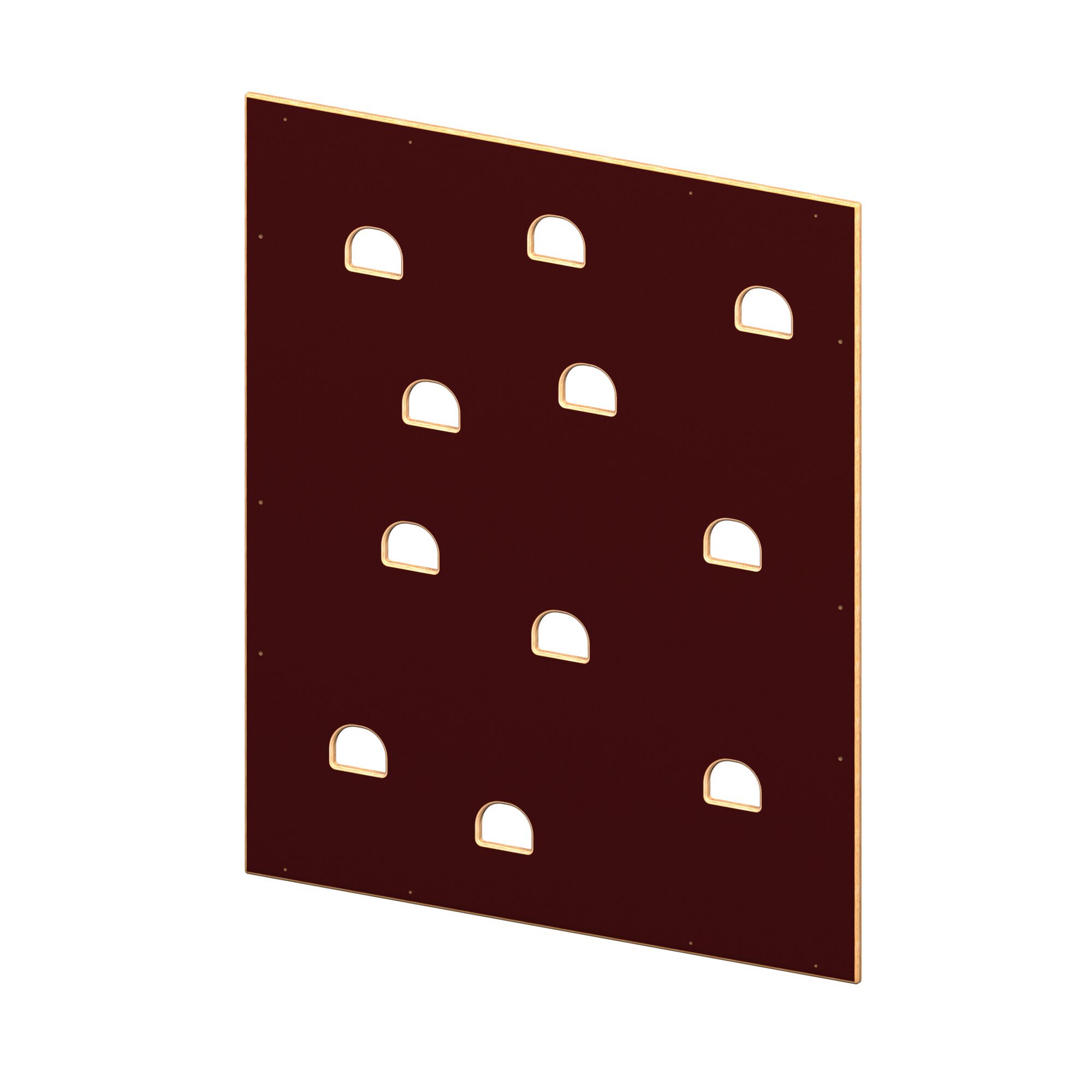 Kletterwandteil mit Grifflöchern
