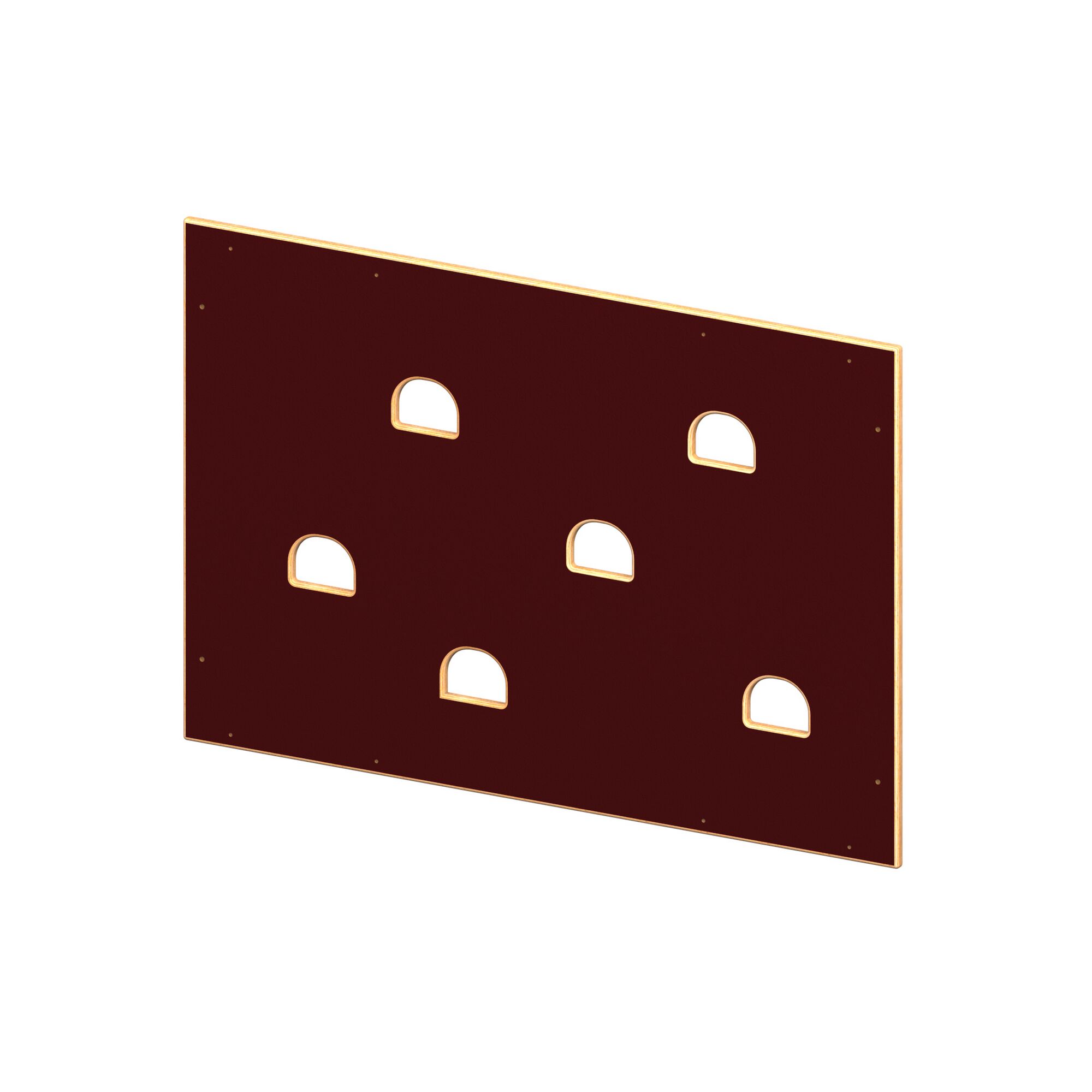 Kletterwandteil mit sechs Löchern