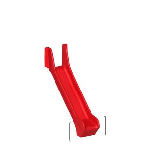 Rutschen-Set 'Winnetoo Pro' Kunststoff rot 233 x 75 x 149 cm, passend für Grundturm
