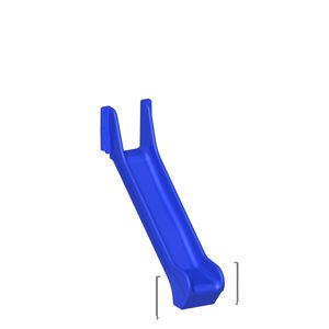 Rutschen-Set 'Winnetoo Pro' Kunststoff blau 233 x 75 x 149 cm, passend für Grundturm