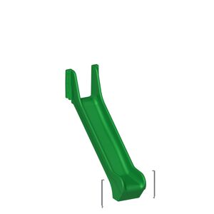 Rutschen-Set 'Winnetoo Pro' Kunststoff grün 233 x 75 x 149 cm, passend für Grundturm