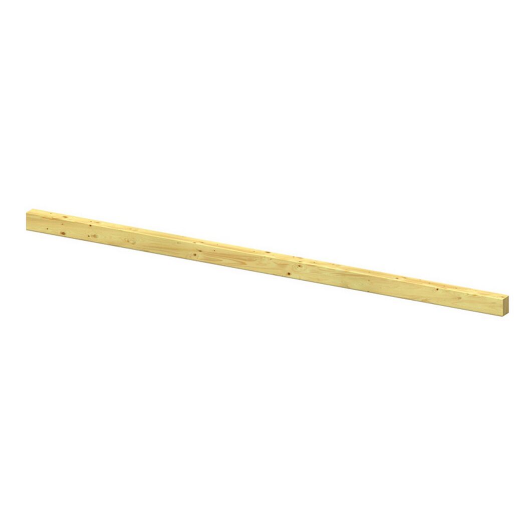 Schaukelbalken aus hellem Holz