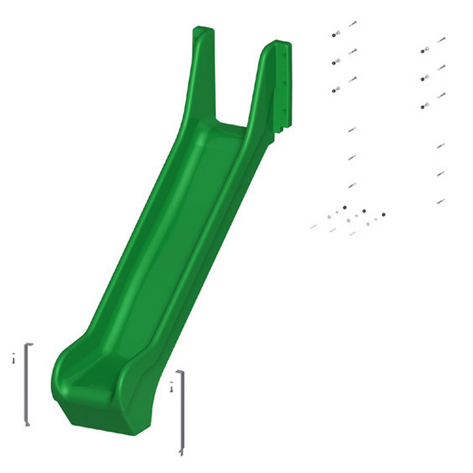 Kunststoffrutsche 'Winnetoo Pro' grün 233 x 75 x 149 cm, ohne Zubehör + product picture