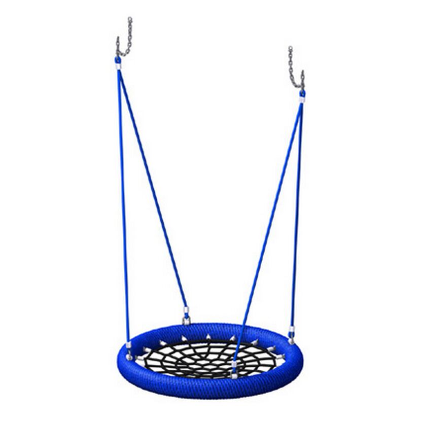 Blaue Nestschaukel