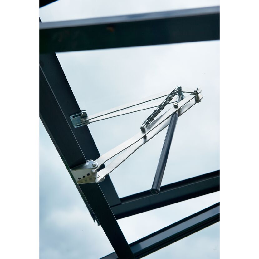 Fensteröffner für Gewächshaus