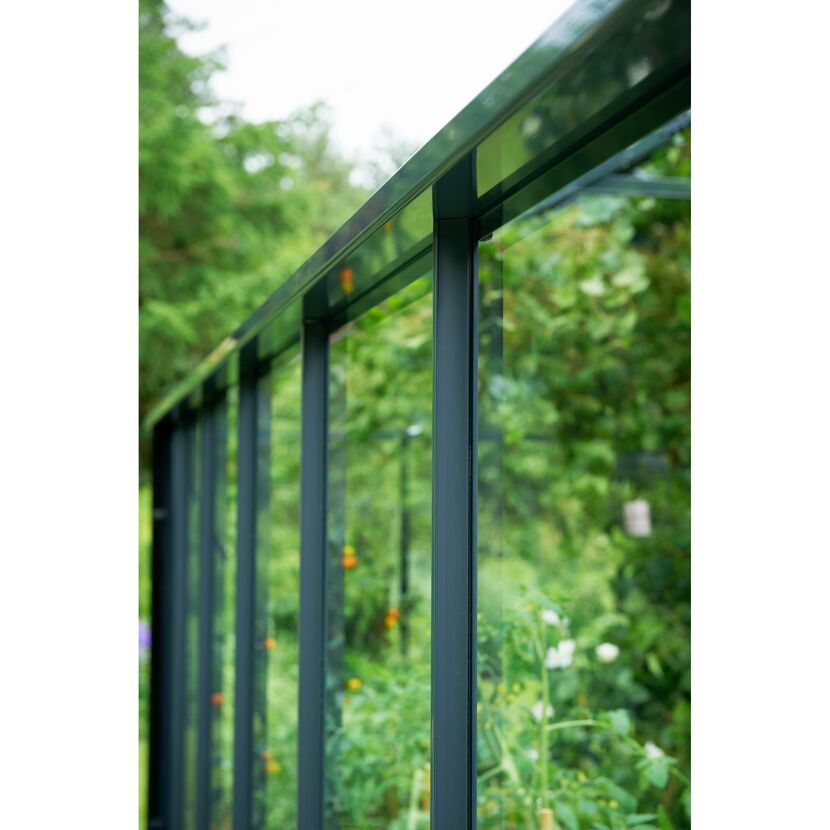 Gewächshaus mit Sicherheitsglas