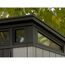 Gerätehaus Duotech Artisan 7 x 7, Dach und Fenster