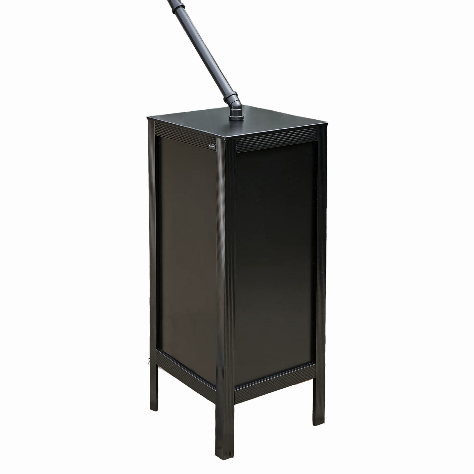Regentonne schwarz 100 l mit Hahn