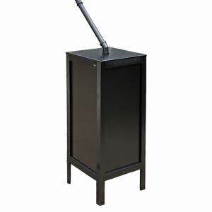 Regentonne schwarz 100 l mit Hahn