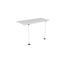 Verkleinertes Bild von Abklappbarer Alu-Tisch für Gewächshäuser silbern