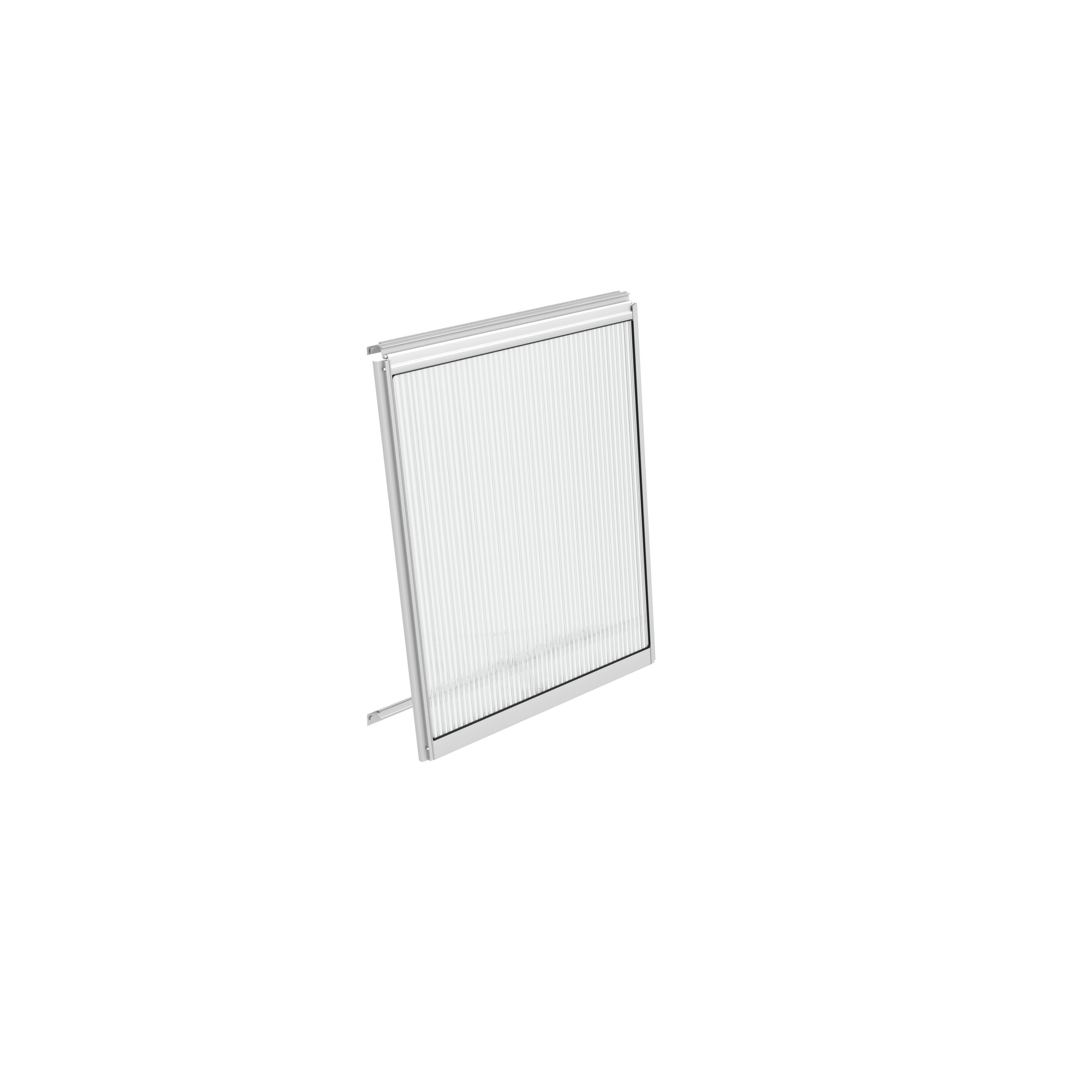 Alu-Seitenfenster für Gewächshäuser aluminiumfarben 59 x 79,2 cm + product picture
