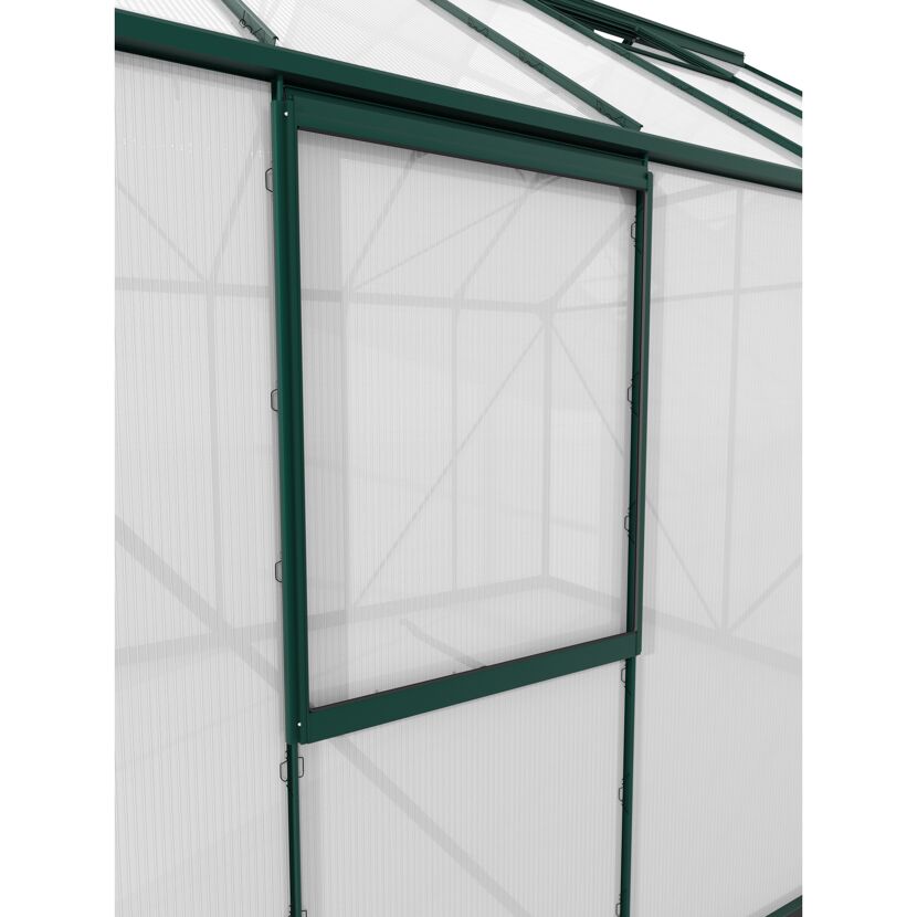 Gewächshausfenster Seitenfenster V mit HKP, smaragd