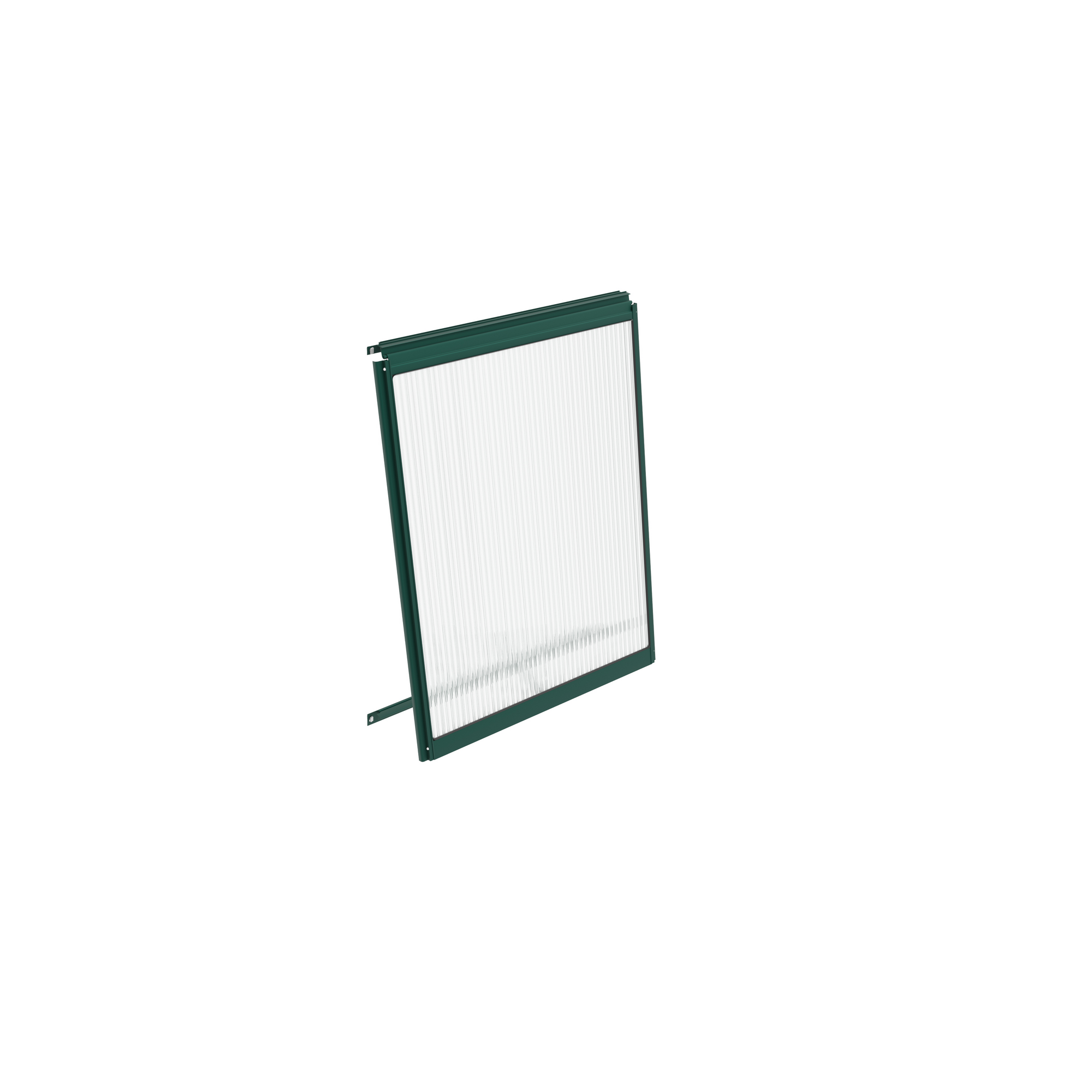 Alu-Seitenfenster 'V' smaragd 59 x 79,2 cm für Gewächshäuser + product picture