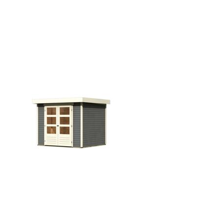 5. Bild von Gartenhaus 'Dornhan 3' 242 x 217 x 211 cm terragrau