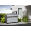 Garten- und Mülltonnenbox 'StoreMax' quarzgrau-metallic 163 x 78 cm