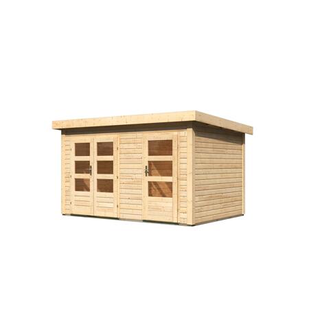 5. Bild von Gartenhaus 'Flehingen 1' 366 x 246 x 227 cm naturfarben