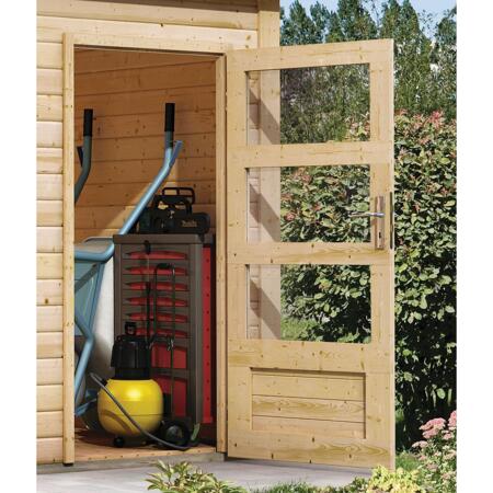 8. Bild von Gartenhaus 'Flehingen 2' 426 x 276 x 228 cm naturfarben