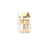 Spielturm Lotti aus Holz naturbelassen