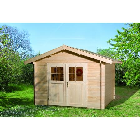 2. Bild von Gartenhaus 'Premium' 28 300 x 300 cm, naturfarben
