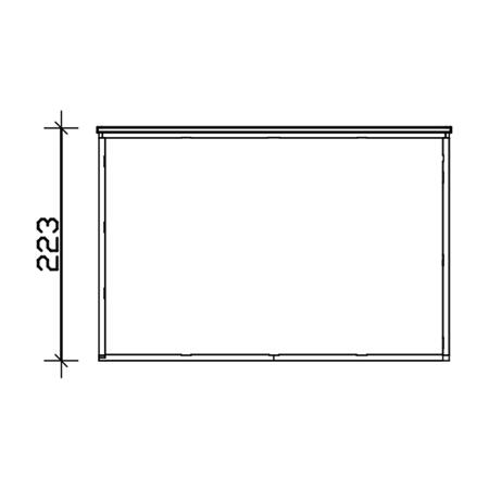 5. Bild von Gartenhaus 'Sydney 4' 337 x 253 cm schiefergrau/telegrau