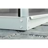 Fundament für Gewächshaus 'Ida 900' aluminiumfarben