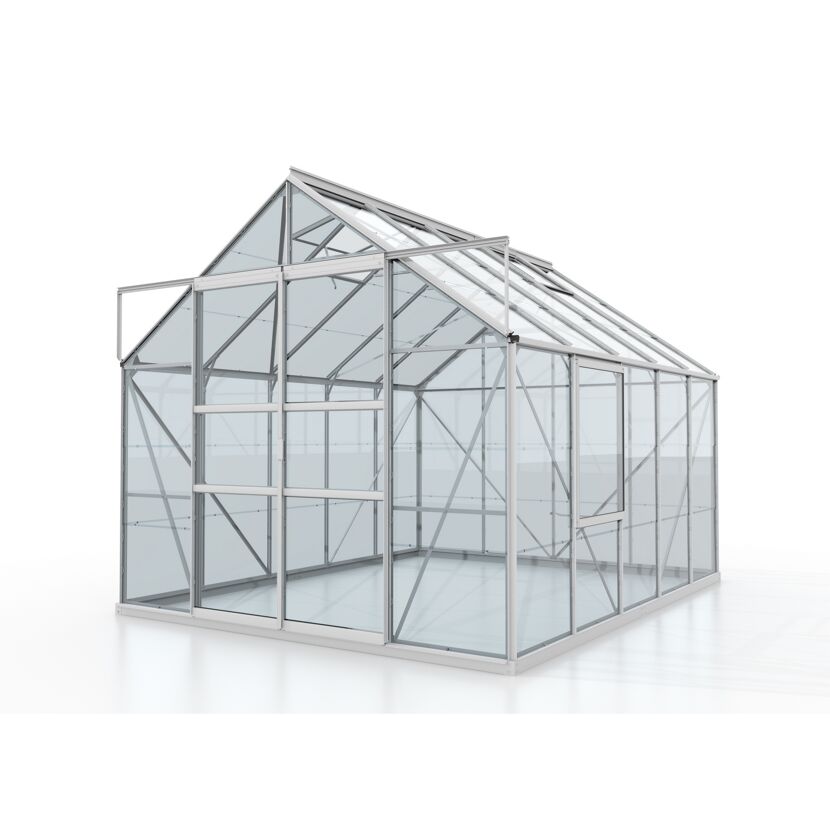 Gewächshaus Meridian 2 8300 mit ESG3mm Sicherheitsglas
